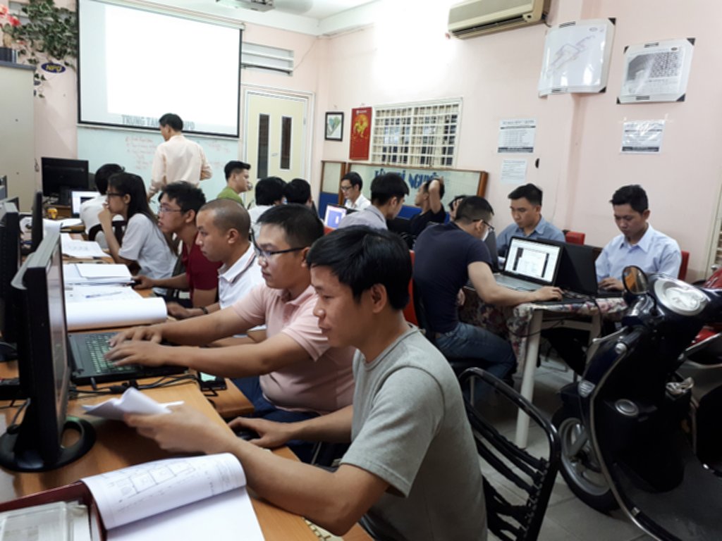 Bộ sưu tập lớp học revit tại BIM-Revit NPD 2018